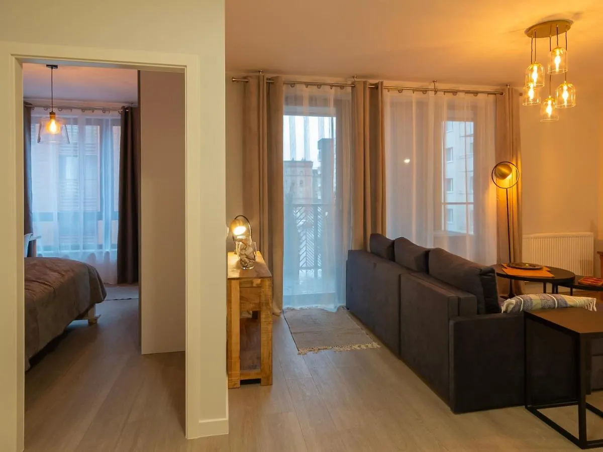 Gdansk Stare Miasto, Old Town Z Tarasem I Parkingiem- Sinus Apartments